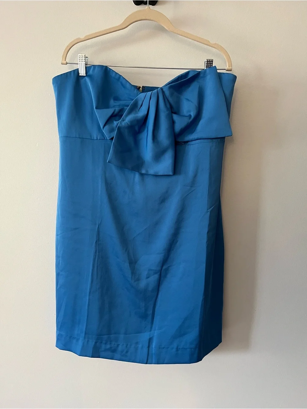 NWT Lilly Pulitzer Carlynn Strapless Satin Bow Dress Sz 14 - Picture 3 of 11